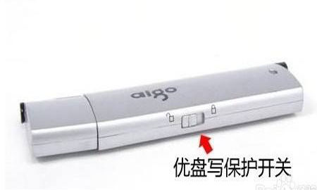 U盘写保护开关说明
